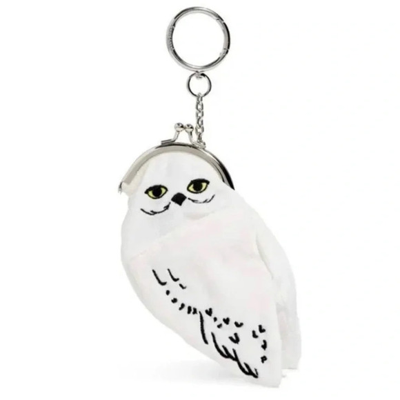 Vera Bradley Harry Potter Hedwig Bag Charm Coin Purse Forbidden Forest Key Chain - Picture 12 of 16